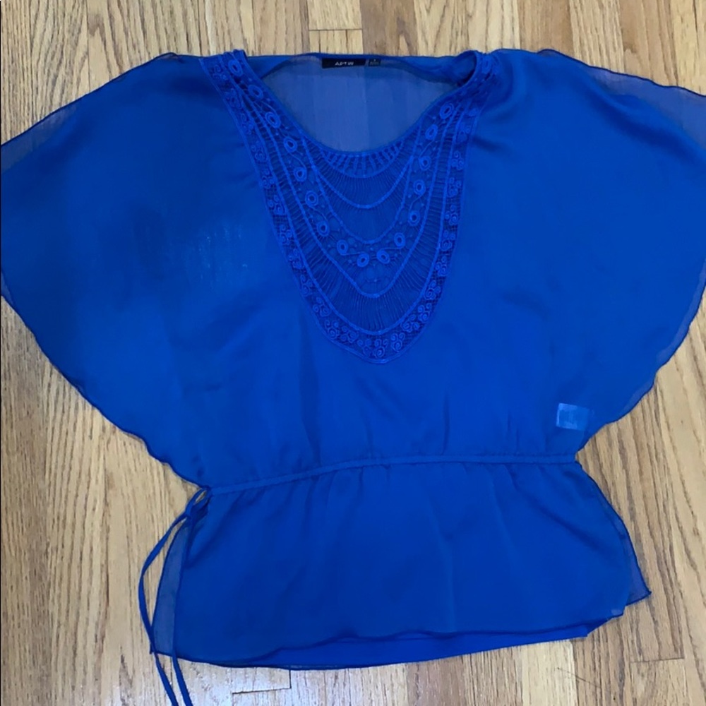 APT. 9 BLUE blouse